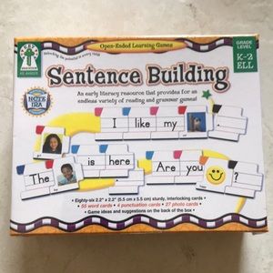 Sentence Building learning games
